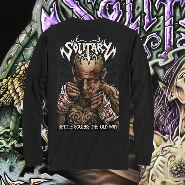 Embrace The Darkness - Settle Scores The Old Way Long Sleeve - Image 3